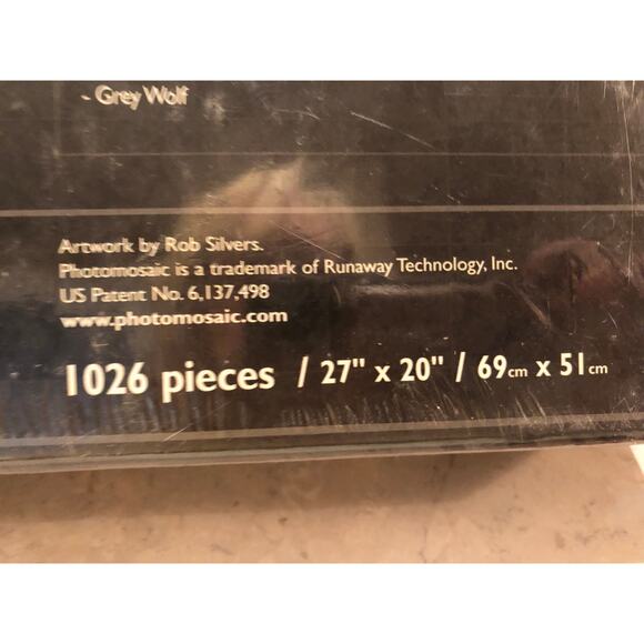 Vintage James Dean Photomosaic Puzzle 1026 PCs Robert Silvers - Picture 4 of 8